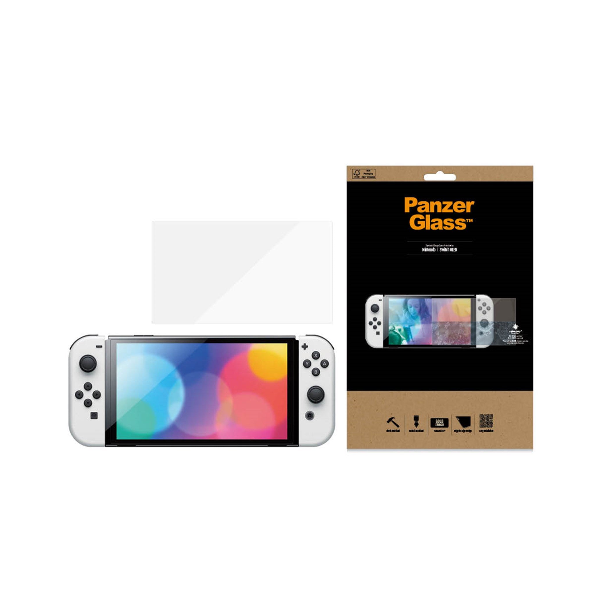 PanzerGlass® Screen Protector Nintendo Switch OLED 4